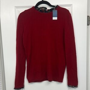 NWT Classic Red Tartan Sweater 🎄